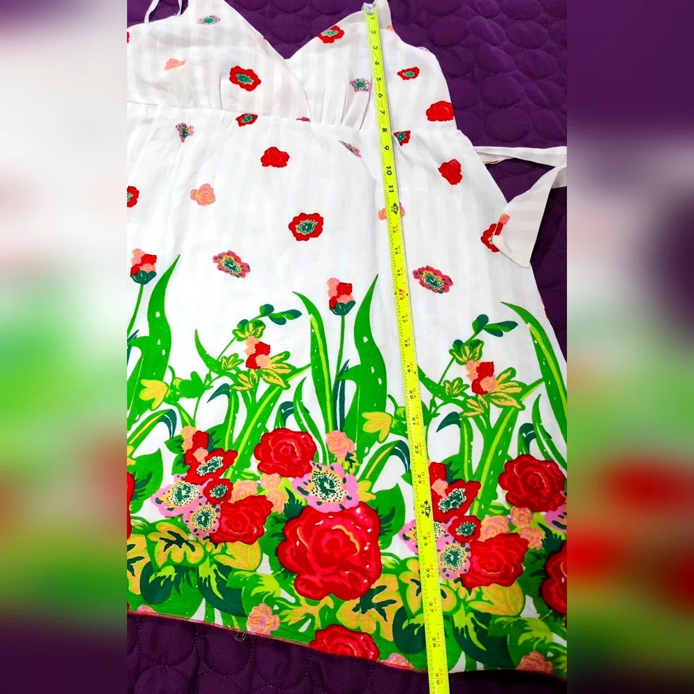 NWT Jasmine London Floral Print Sundress Size Large - Picture 9 of 12